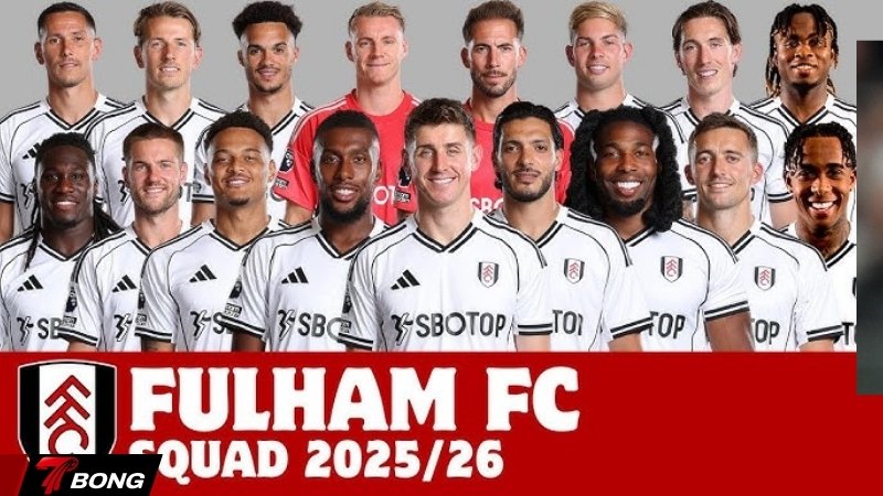 Đội hình đầy đủ mùa giải hiện tại của Fulham